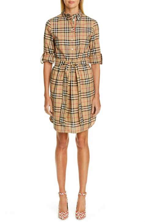 burberry inspired dress free shipping|Burberry dresses nordstrom.